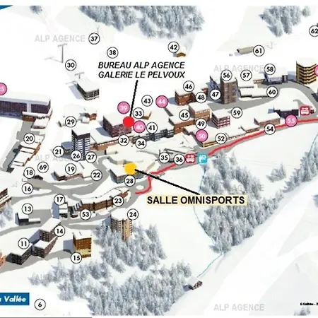Appartamento Résidence La Taiga - 2 Pièces 5 Pers - La Taiga - 015ta - Plagne Centre Mae-1614 La Plagne