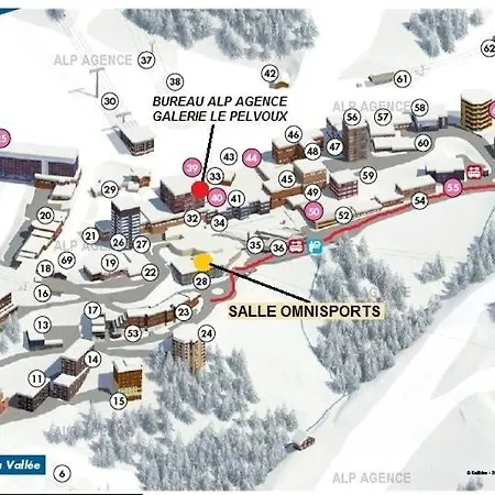Résidence La Taiga - 2 Pièces 5 Pers - La Taiga - 015ta - Plagne Centre Mae-1614